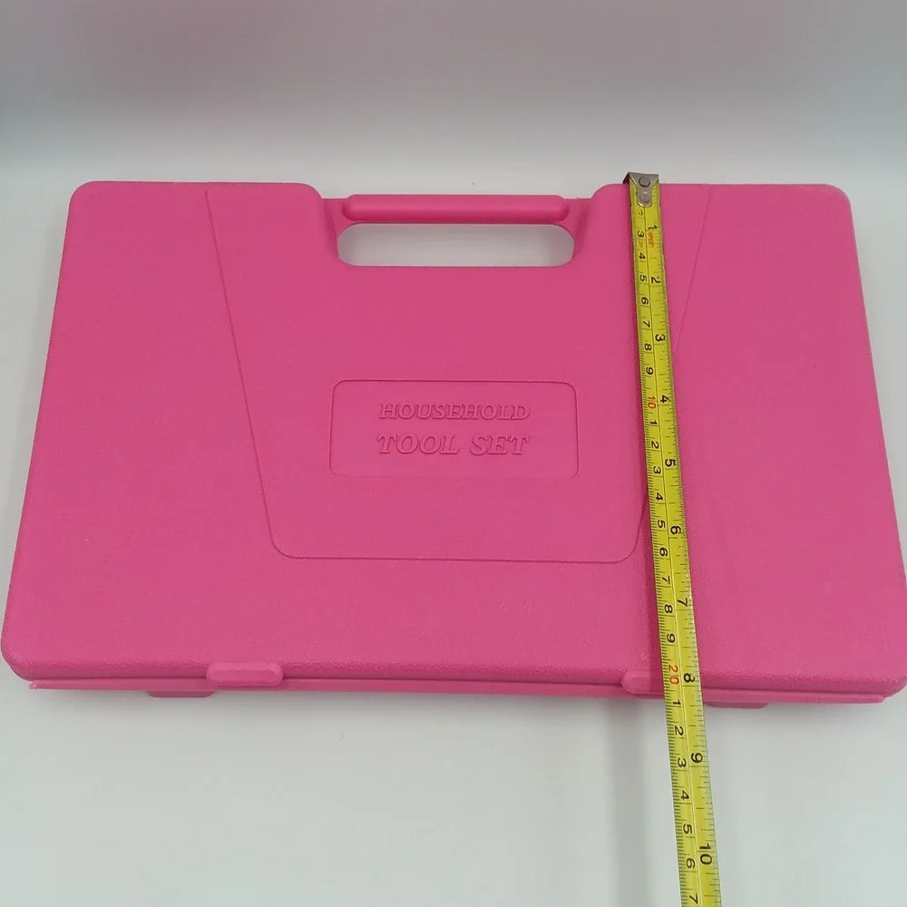 Pink Household DIY Tool Set Hammer Pliers Screwdrivers Womens‎ Dorm